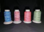 Green Reflective Thread Knitting Yarn High Visibility For T-Shirts Logo Clothing