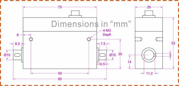 0.1NM DC motor torque measurement 0.2NM rotating torque measurement 0.5NM