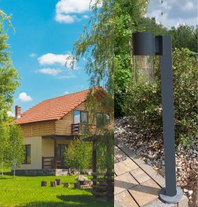 Wholesale High Bright Solar Pathway Bollard Light Waterproof Solar Powered Lawn Lights from china suppliers