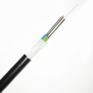 Wholesale GYFTY G652D 48core Aerial Optical Fiber Cable FRP HDPE from china suppliers