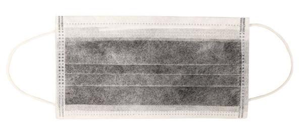 Anti Dust Hygienic Face Mask Gray Color Fiber nonwoven fabric For Food