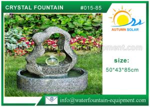 Wholesale Granite Water Cast Stone Garden Fountains With Crystal Ball Outdoor Ornament from china suppliers