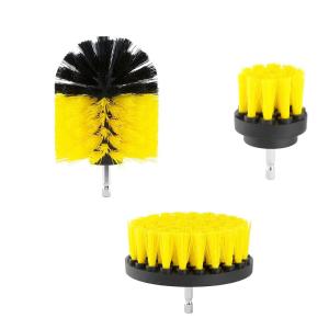 Wholesale Yellow Drill Cleaning Brush 2 Inch 3.5 Inch 4 Inch , Bathroom Cleaning Brush from china suppliers