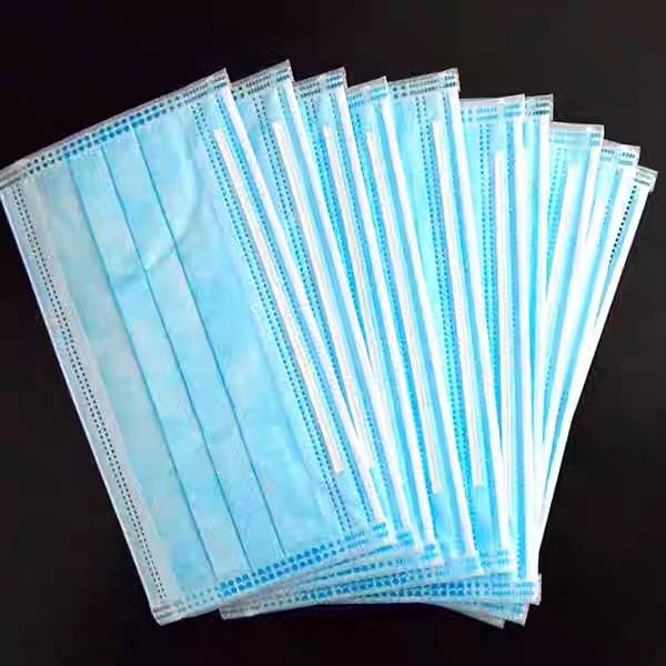 Factory Stock Anti Dust Virus Surgical 3ply Disposal Medical Face Masks 3 ply