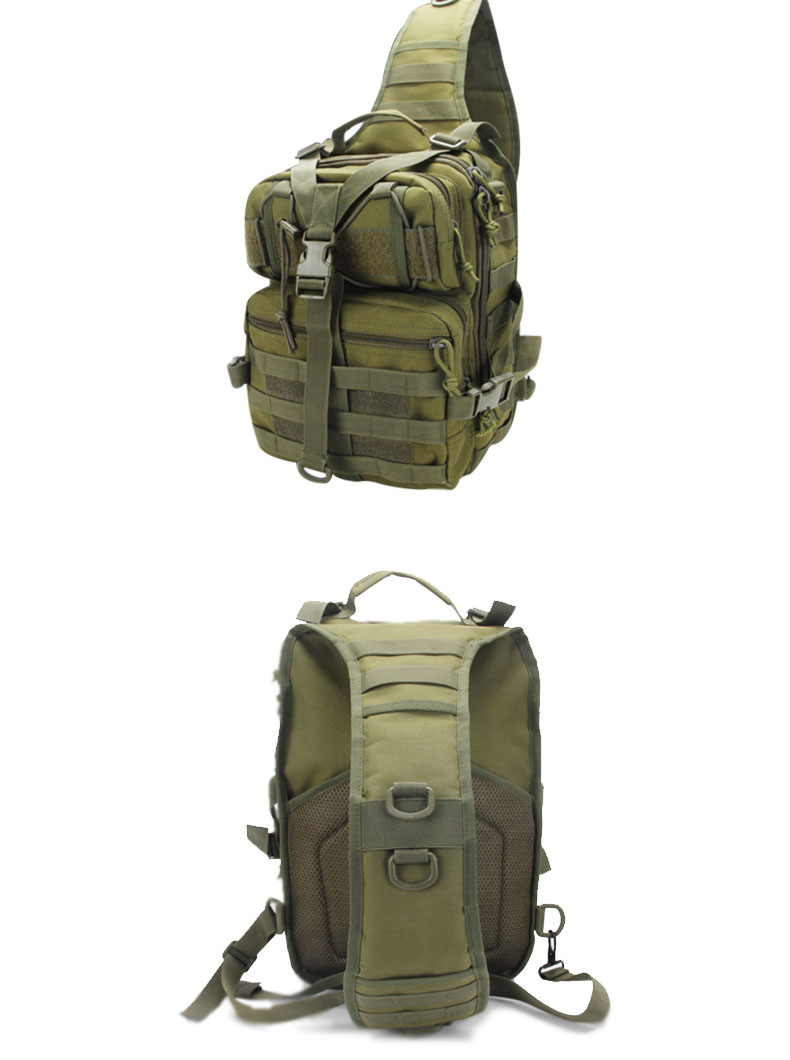 Multicolor Molle Shoulder Backpack With Design And Multi-Function For Outdoor Training