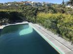 Decorative Garden Fencing Aluminum U Channel Glass Railing