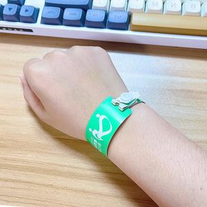 Wholesale Custom Logo Vinyl PVC Wristband For Promotion And Gift Items L Shape One Layer PVC Waterproof Colorful Wristband Bands from china suppliers