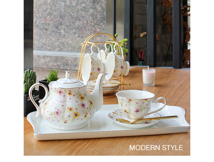 Serve Your Guests In Style With This Turkish Tea Set Includes Ceramic Cups And Saucer
