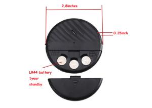 Wholesale 125dB Wireless Glass Break Detector Ultra Slim With LR44 Battery from china suppliers