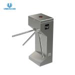 Vertical Tripod Turnstile Gate 304 Stainless Steel 24V DC Brushless Motor 50Hz