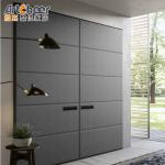 Modern Wood Style PANEL Wardrobe Closet for Bedroom European Design and