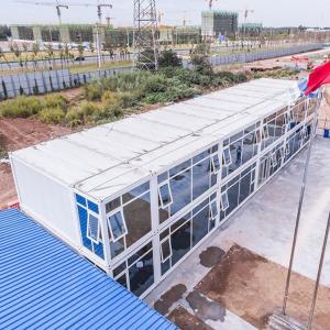 Wholesale Zontop China Factory Easy Building Shipping 40ft Flat Pack Prefab Apartments Container House from china suppliers