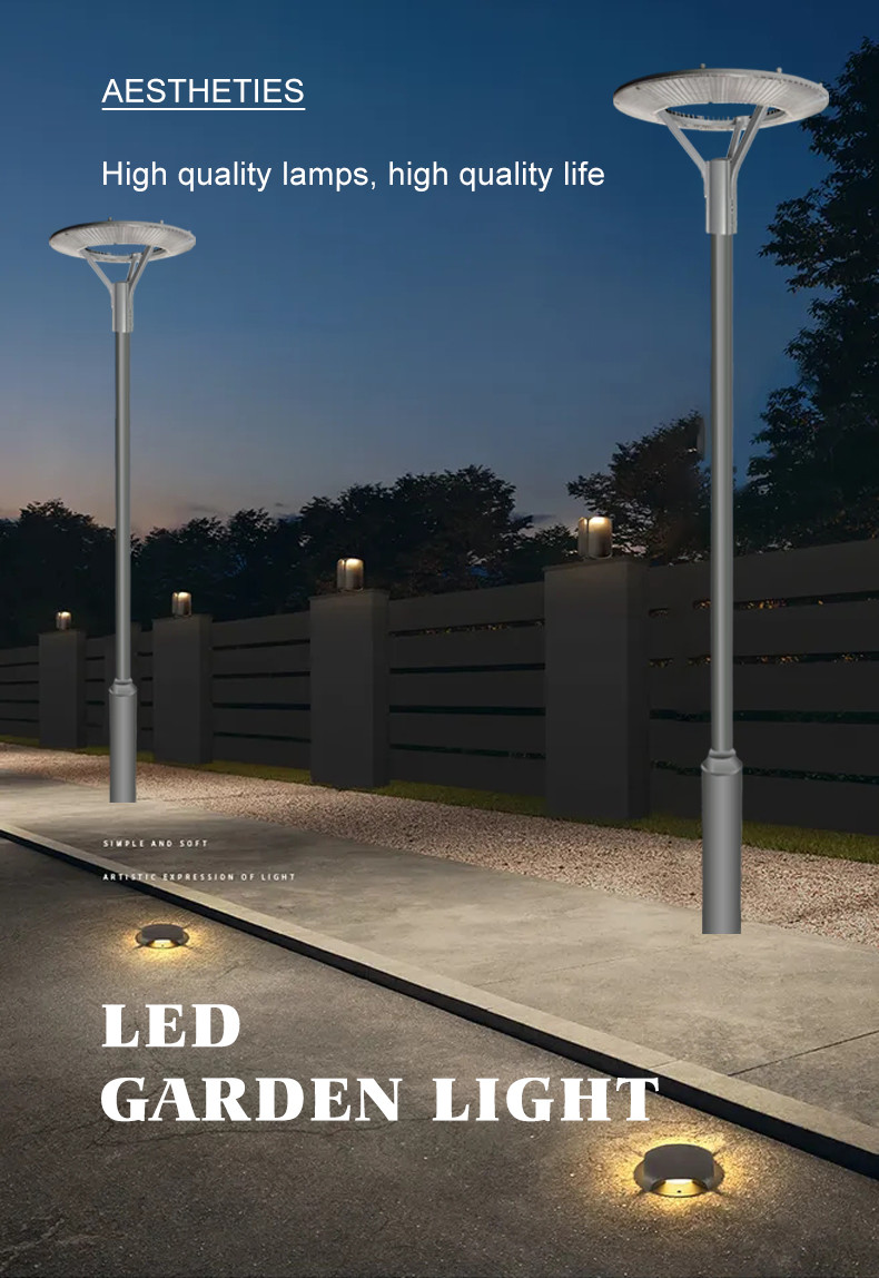 30 Watt Led Garden Lamps light 3000k 6000K 600x600x390MM