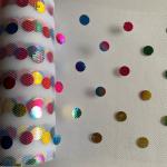Shiny Organza Tulle Rolls Soft Tulle Fabric For Wedding Dress Glitter Organza