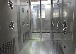 Wholesale Cleanroom Stainless Steel Semi Glass Air Shower Tunnel Customized Size from china suppliers