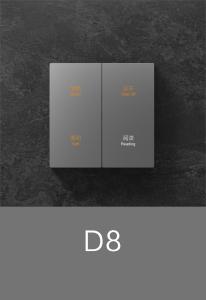 Wholesale Hotel Guest Room Zigbee Smart Switch Big Button For Light / Curtain from china suppliers