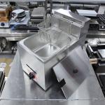 Stainless Steel Temperature Mini Electric Gas Deep Fryer for Commercial