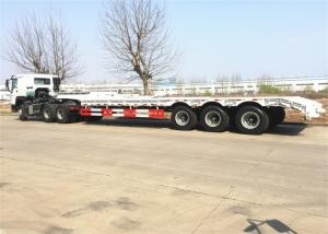 Wholesale Heavy Load Hydraulic Ladder 80 Ton Low Bed Semi Trailer from china suppliers