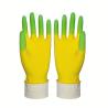Buy cheap Kittchen Rubber Cotton Flocklined Dishwashing Gloves For Household Cleaning Work from wholesalers