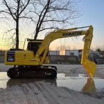 Japan Brand 11Ton Used Komatsu Excavators Secondhand Heavy Equipment Machine