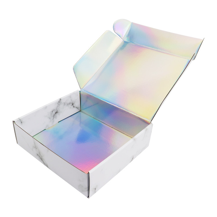 Recyclable Printing LOGO Folding Corrugated Paper Mailing Boxes