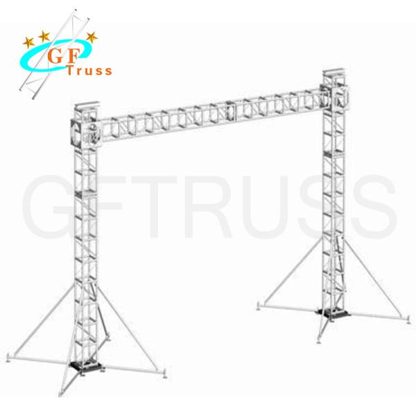Top quality aluminum goal post truss 300*300mm,400*400mm goal post truss for