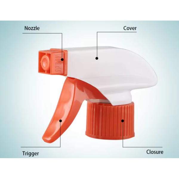 Plastic Foam Trigger Sprayer Foam Nozzle Trigger Sprayer For Household Cleaning