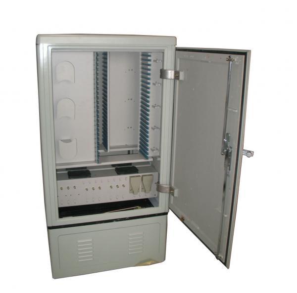 Quality Stainless steel material Fiber Optic Cross-Connection Cabinet, Used for outdoor FTTX for sale