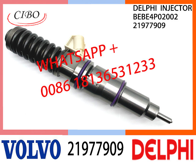 21977909 BEBE4P02002 Fuel engine Diesel Injector 21977909 BEBE4P02002 E3.27 for VOL MD13 EURO 6 LR