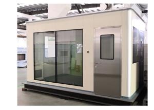 Wholesale Fireproof Sandwich Panels Softwall Clean Booth With Steel Airtight Door from china suppliers