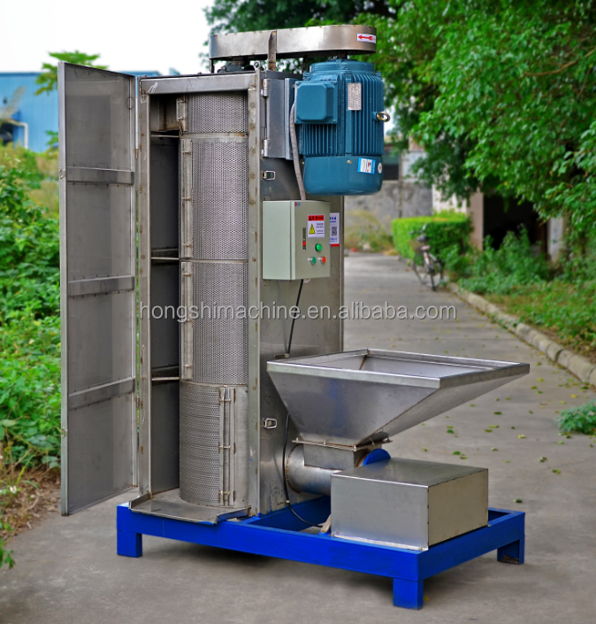 High quality stainless steel vertical plastic dryer machine / PVC flakes centrifugal plastic drying machine