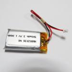 802036 1.85wh Lithium Polymer Battery Pack High Capacity 3.7V 500mah