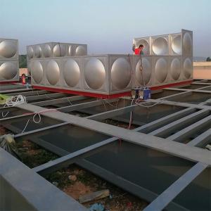 Wholesale Welding Insulated Water Tank 1.2mm - 3mm Panel Thickness Silver color from china suppliers