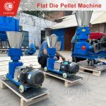 Electric Motor Flat Die Pellet Mill For Various Pellet Molds