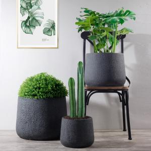 Wholesale MGO Pot Planters Clay Pots Indoor Planters Resin Plant Pots Cement Pot Planter Set Outdoor Planters from china suppliers