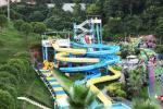 Customized Spiral Fiberglass Water Slide Games For Resorts Or Hotel