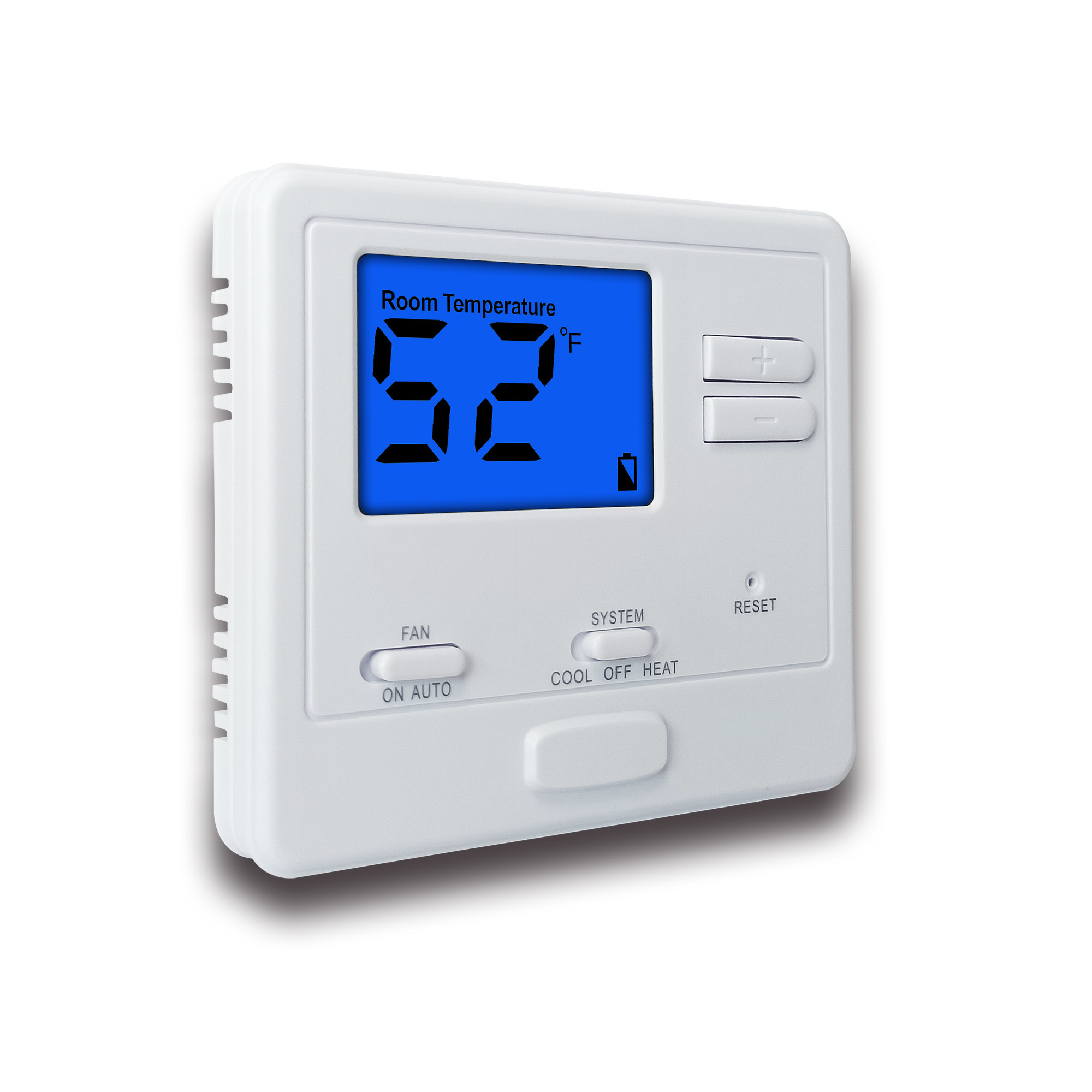 No - Programmable Large LCD Single Stage Air Conditoning HVAC Room Thermostat