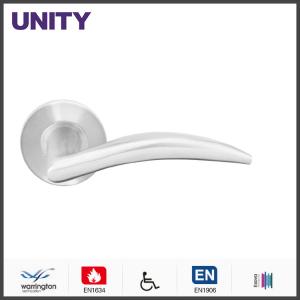 Wholesale SS304 front door handle modern for residential/commercial exterior doors from china suppliers