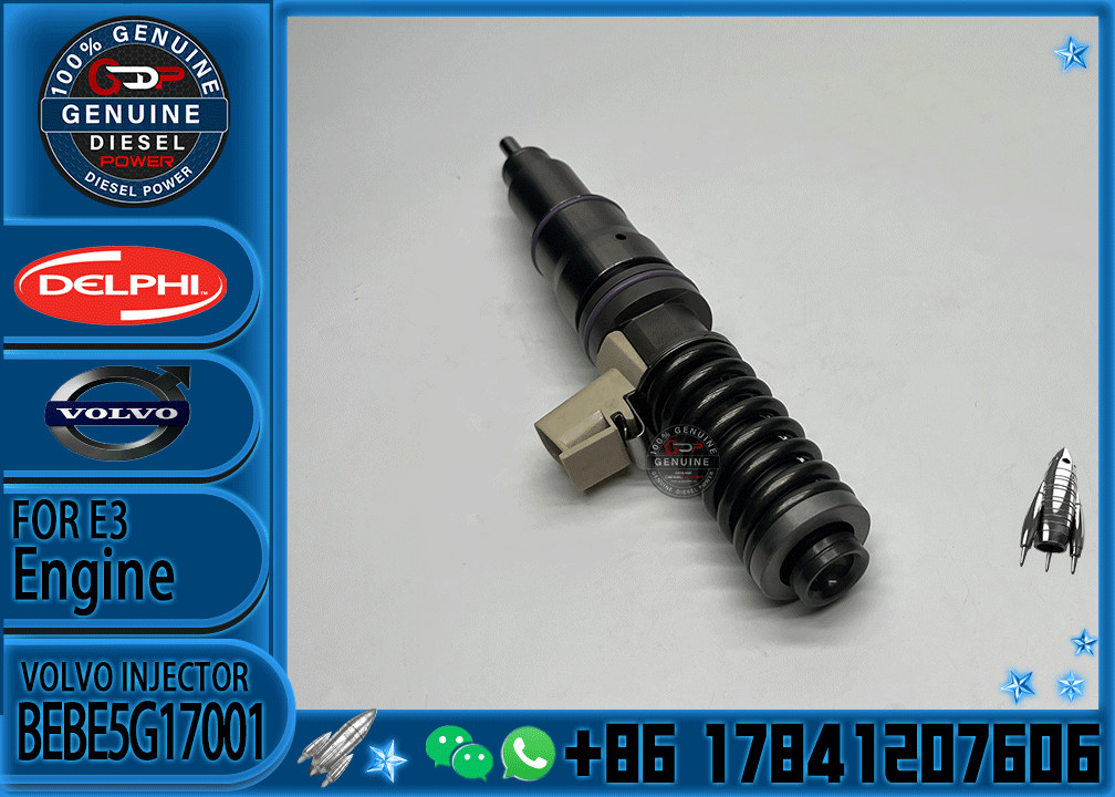 Fuel Injector BEBE5G17001 22340648 BEBE4L01002 BEBE4L01102 BEBE4L02001 BEBE4L02002 For VOL