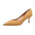 9797-1 Korean Fashion Pointed Shallow Mouth High Heels Stiletto Professional OL