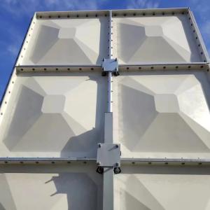 Wholesale Modular Sectional FRP GRP SMC Water Tank Fiberglass 10000 Liter water reservoir tank for Rainwater from china suppliers
