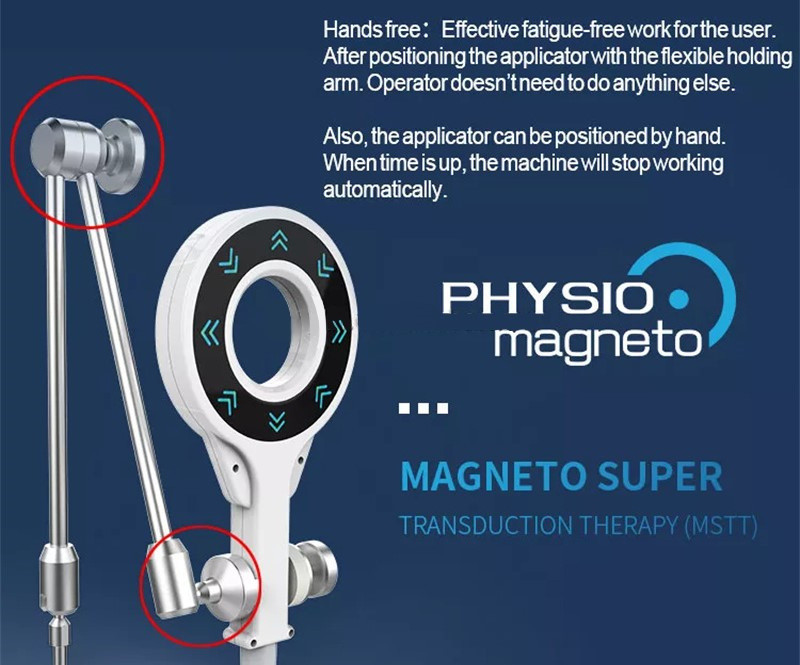 Vertical Magneto Therapy Machine Pmst Neo Magnetic Plus Nris Light Ring
