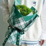 British Style Tweed Flower Wrapping Paper 110g Pure Paper