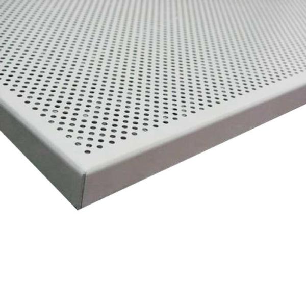 PVDF Coating 8mm Honeycomb Ceiling Panels Perforated Metal Acoustic Ceiling