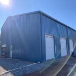 Steel Frame Construction Pole Barn Prefabricated Steel Structure Shed Factory