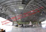 Waterproof Insulated Prefabricated Steel Structure Aircraft Hangar For Private