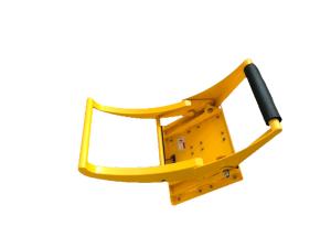 Wholesale Add Friction Rubber Plate Car Parking Blocker Electrostatic Spraying from china suppliers