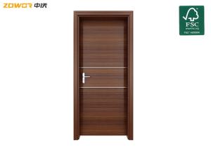 Wholesale PVC Finish HDF Thick 45mm Fire Rated Wooden Doors from china suppliers