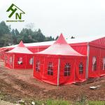 Aluminum Alloy Frame Party Pagoda Event Tent White Color