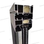 PA66 GF25 Broken Bridge Aluminum System Door And Window Sound Heat Insulation